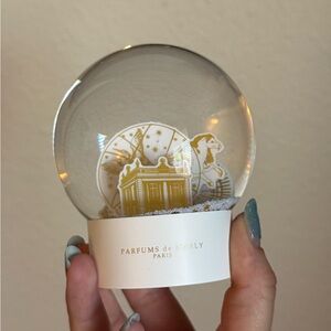 Parfums De Marly RARE SNOW GLOBE  Collectors *2025* Exclusive! Sparkle & Shine!